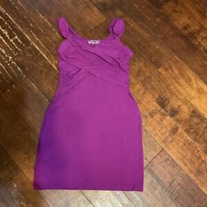 Victoria's Secret Bra Top Purple Dress - Sz Small